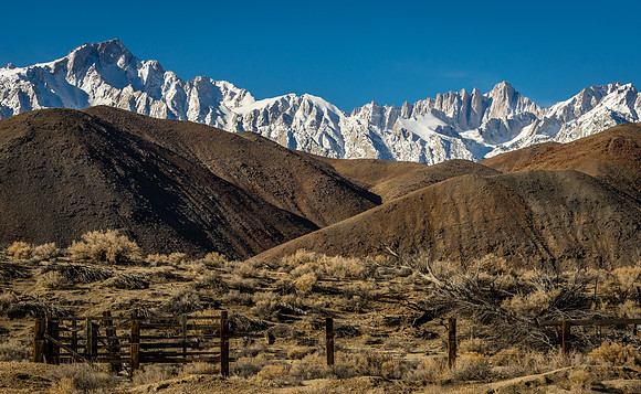 Mt. Whitney and the Alabama Hills