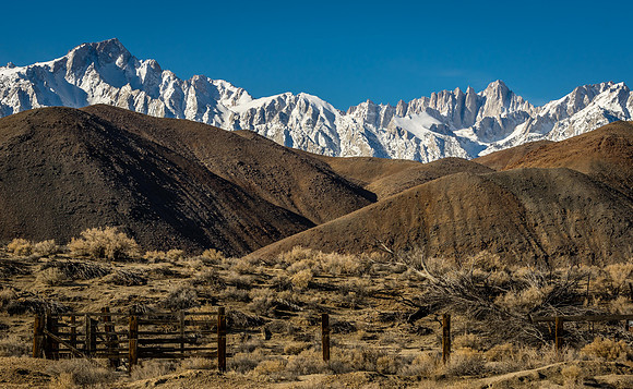Mt. Whitney and the Alabama Hills