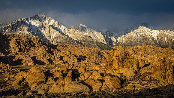 Sunrise on Lone Pine Peak